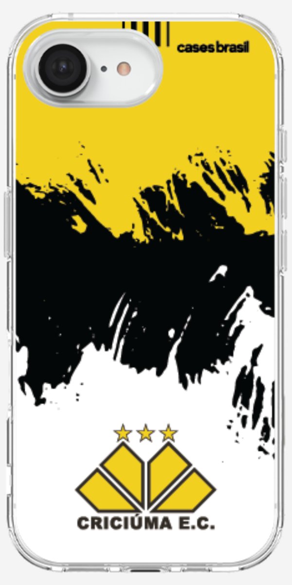 Capinha para Celular Criciúma Estampa Oficial 03