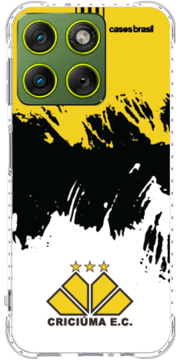 Capinha para Celular Criciúma Estampa Oficial 03