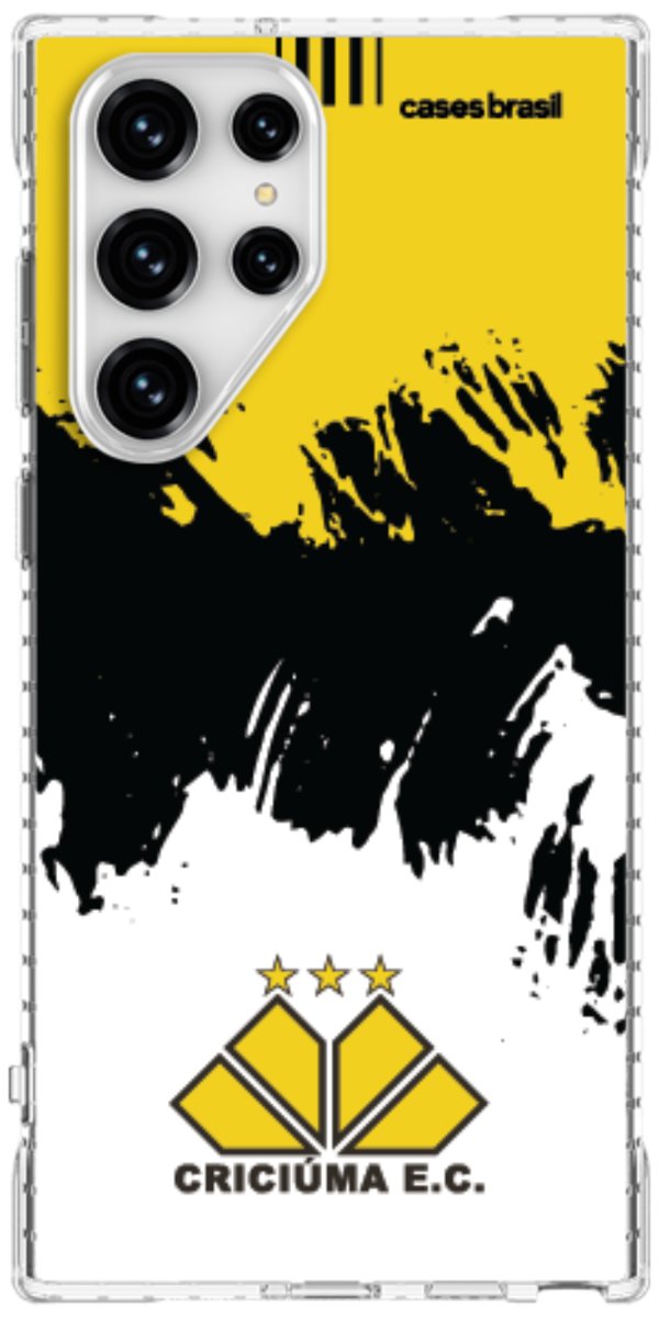 Capinha para Celular Criciúma Estampa Oficial 03