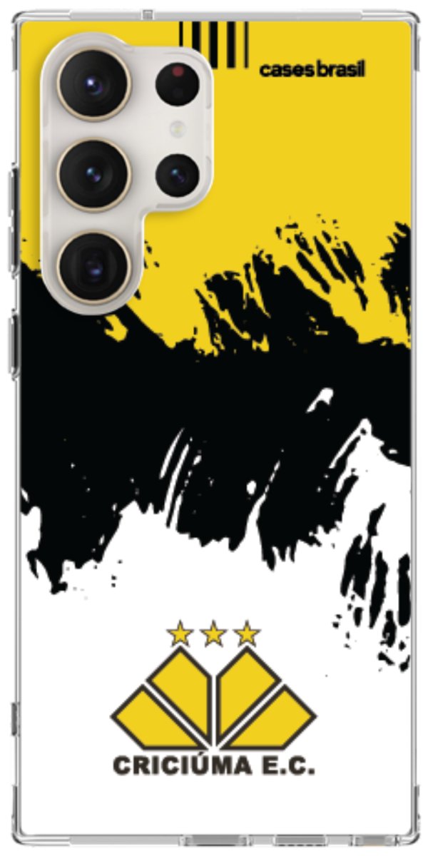 Capinha para Celular Criciúma Estampa Oficial 03