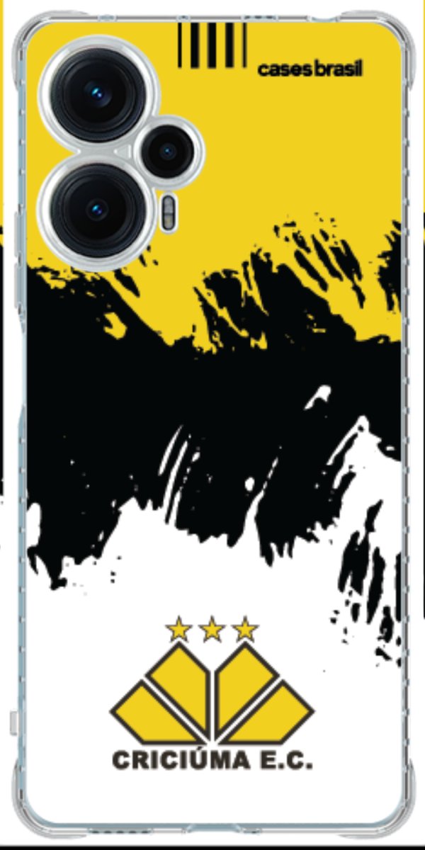 Capinha para Celular Criciúma Estampa Oficial 03