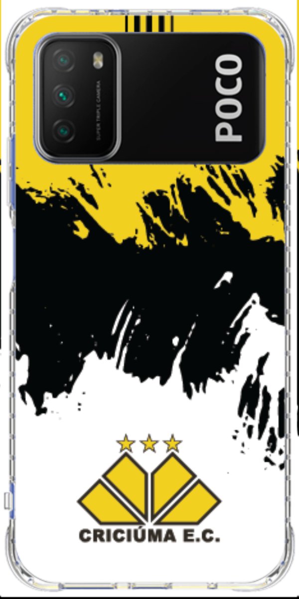 Capinha para Celular Criciúma Estampa Oficial 03