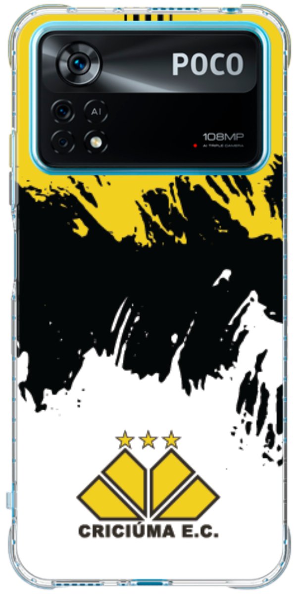 Capinha para Celular Criciúma Estampa Oficial 03
