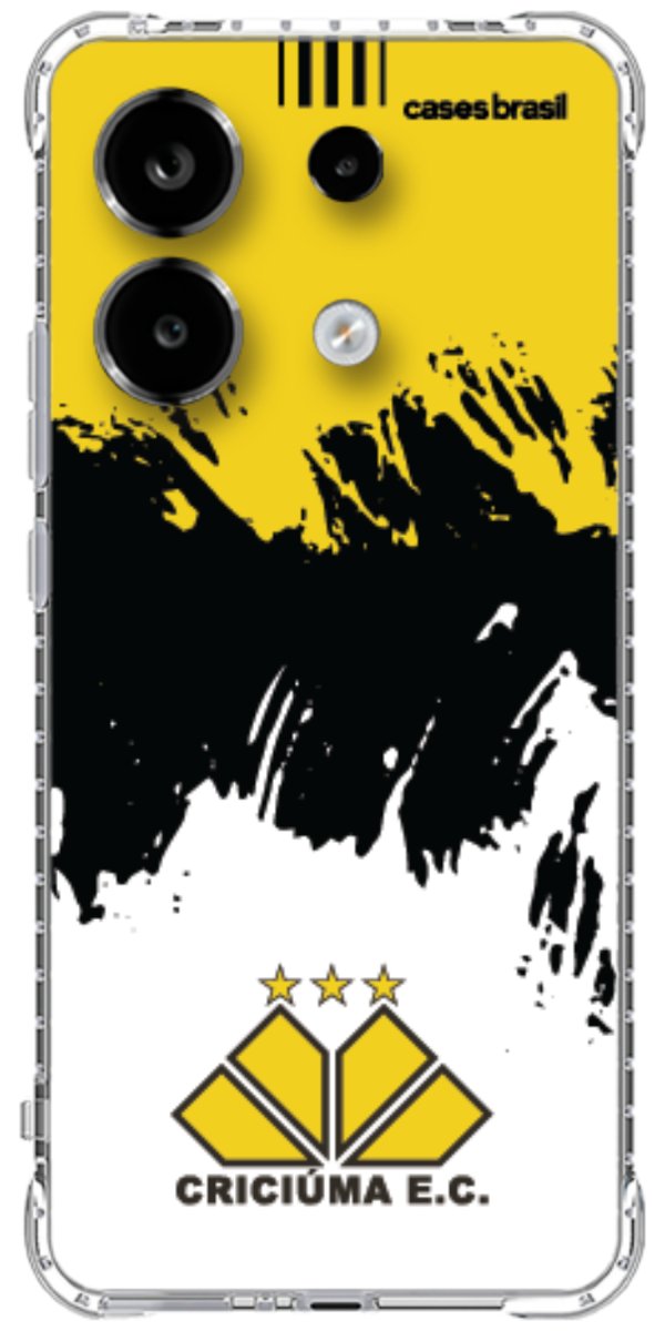 Capinha para Celular Criciúma Estampa Oficial 03