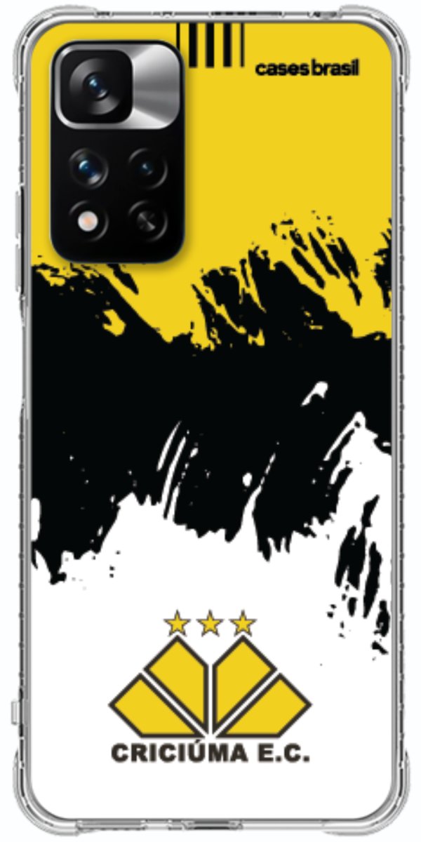 Capinha para Celular Criciúma Estampa Oficial 03