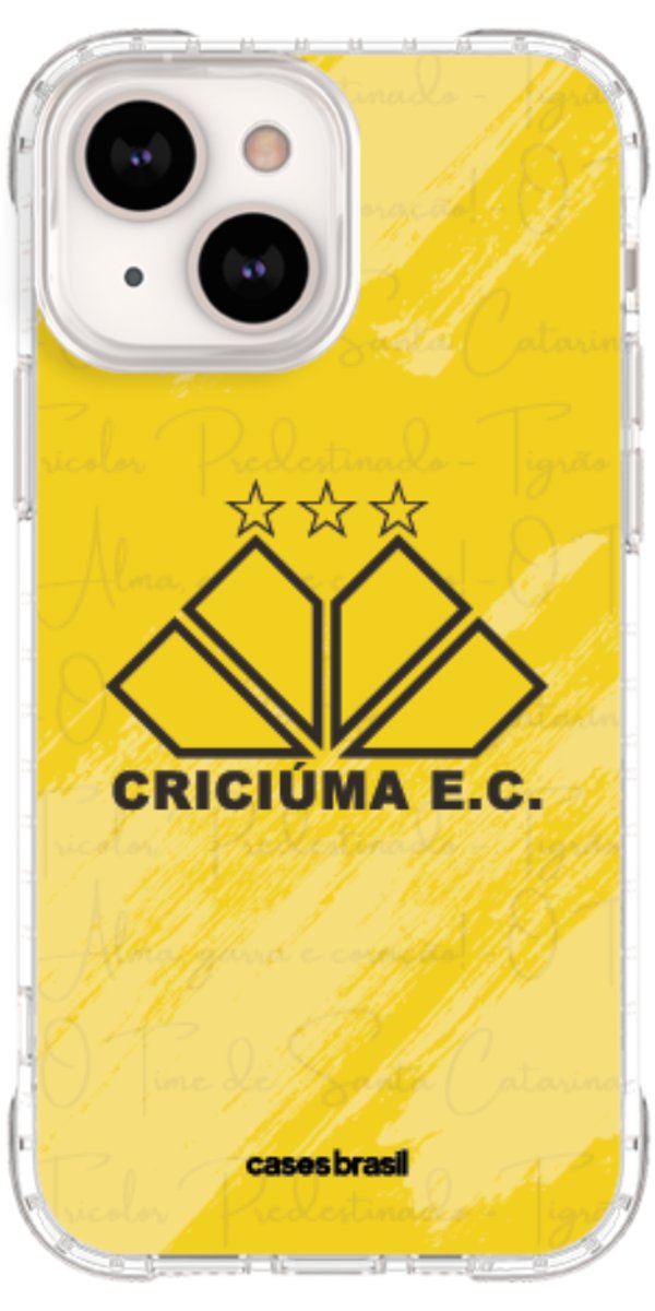 Capinha para Celular Criciúma Estampa Oficial 04