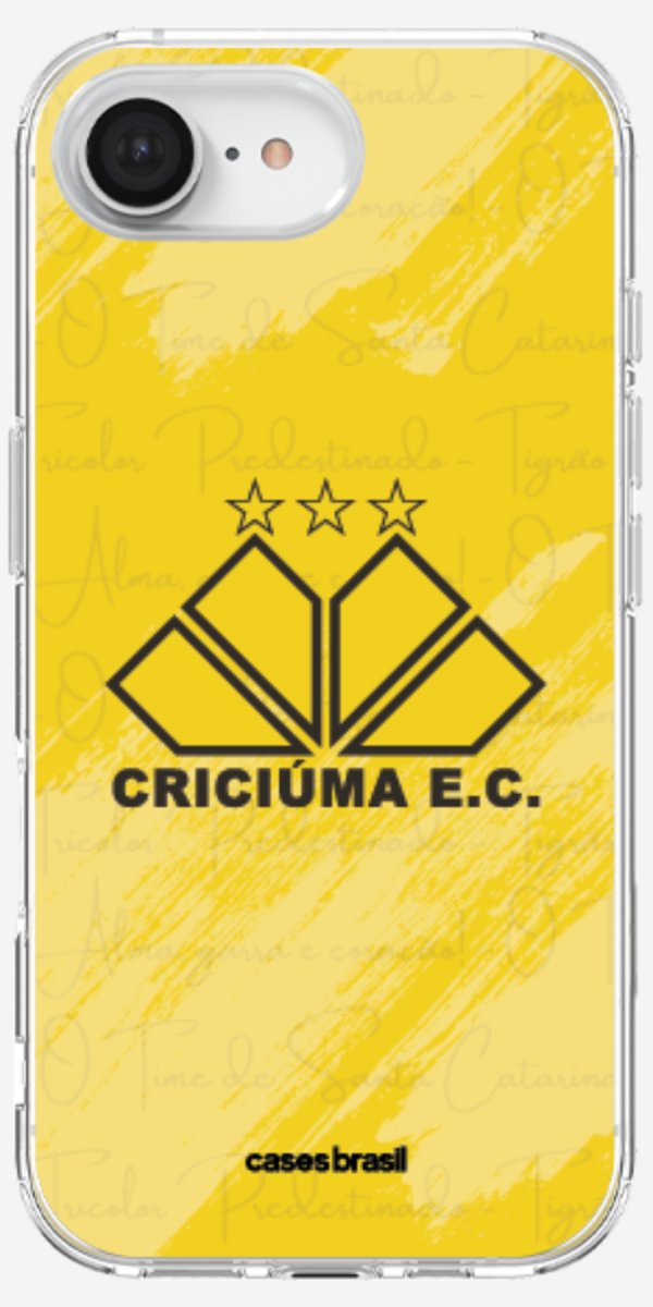 Capinha para Celular Criciúma Estampa Oficial 04