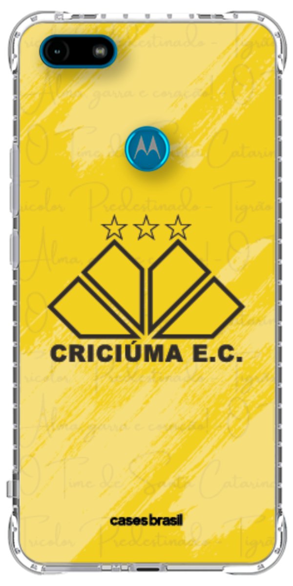 Capinha para Celular Criciúma Estampa Oficial 04