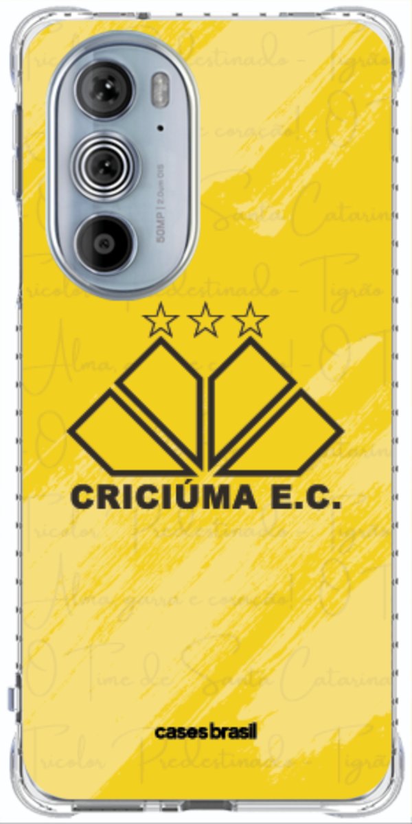 Capinha para Celular Criciúma Estampa Oficial 04