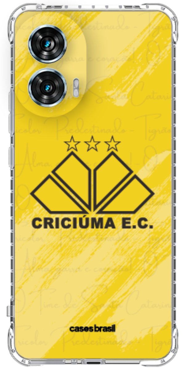 Capinha para Celular Criciúma Estampa Oficial 04
