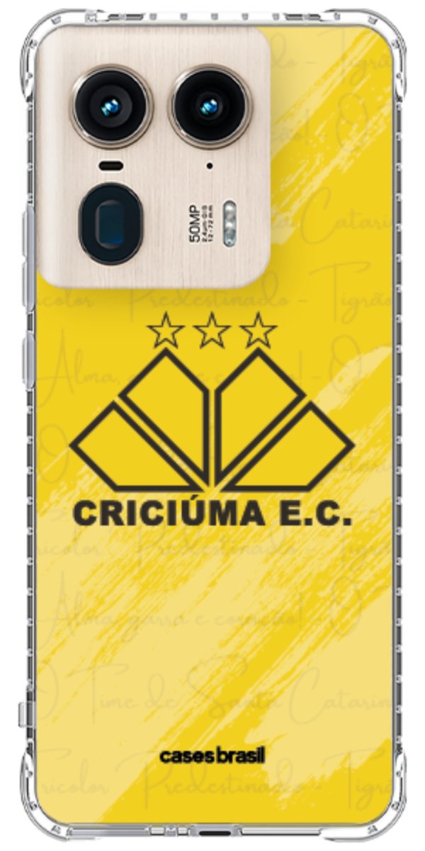 Capinha para Celular Criciúma Estampa Oficial 04