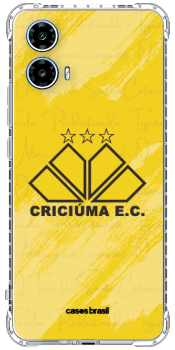 Capinha para Celular Criciúma Estampa Oficial 04