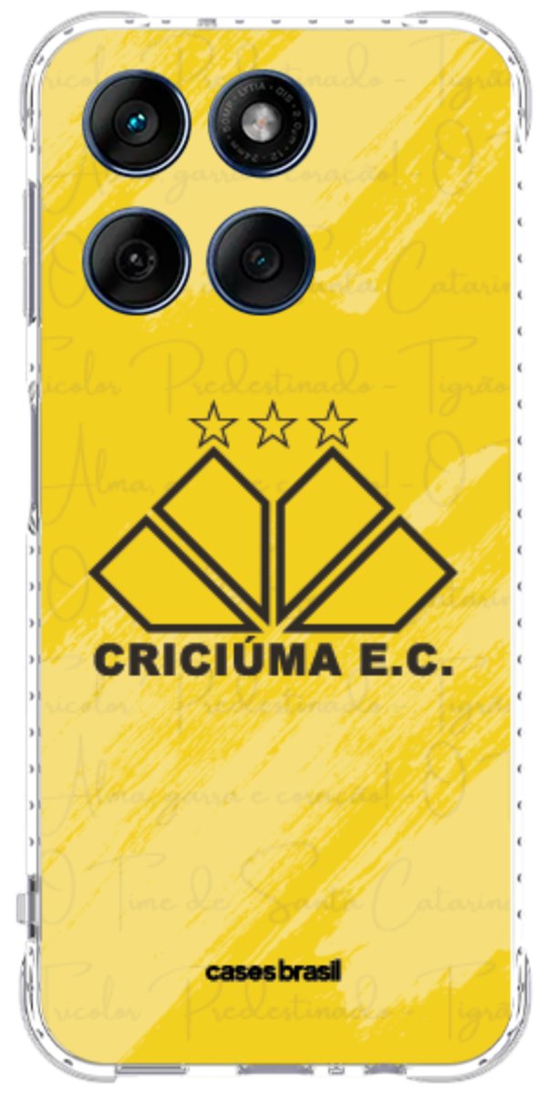 Capinha para Celular Criciúma Estampa Oficial 04
