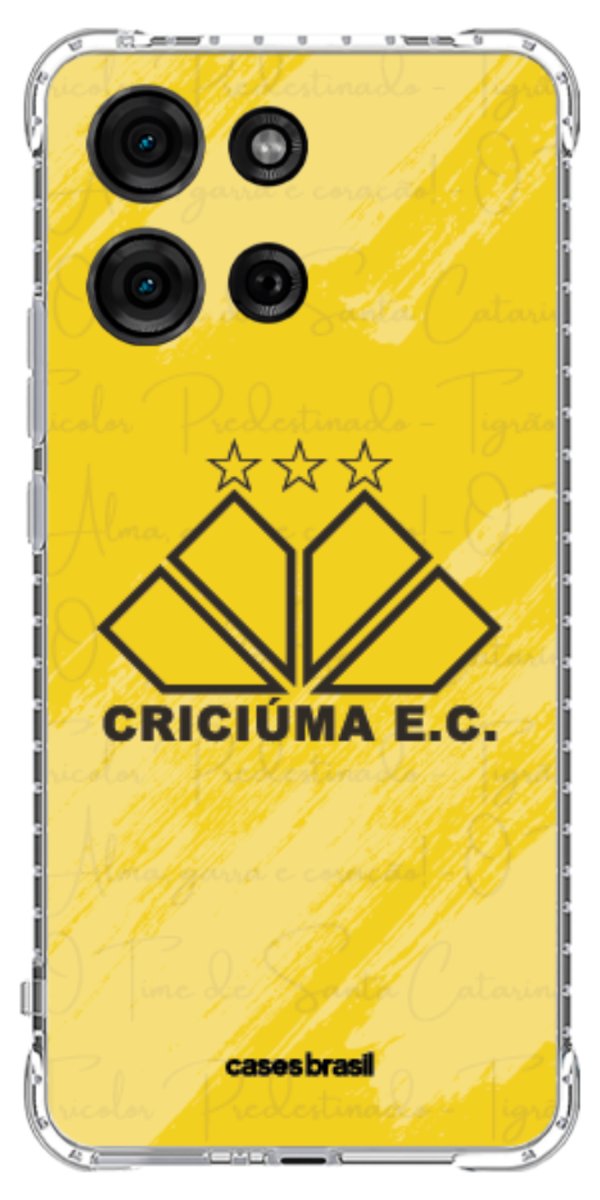 Capinha para Celular Criciúma Estampa Oficial 04