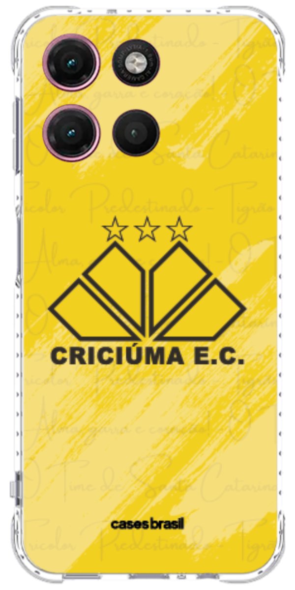 Capinha para Celular Criciúma Estampa Oficial 04