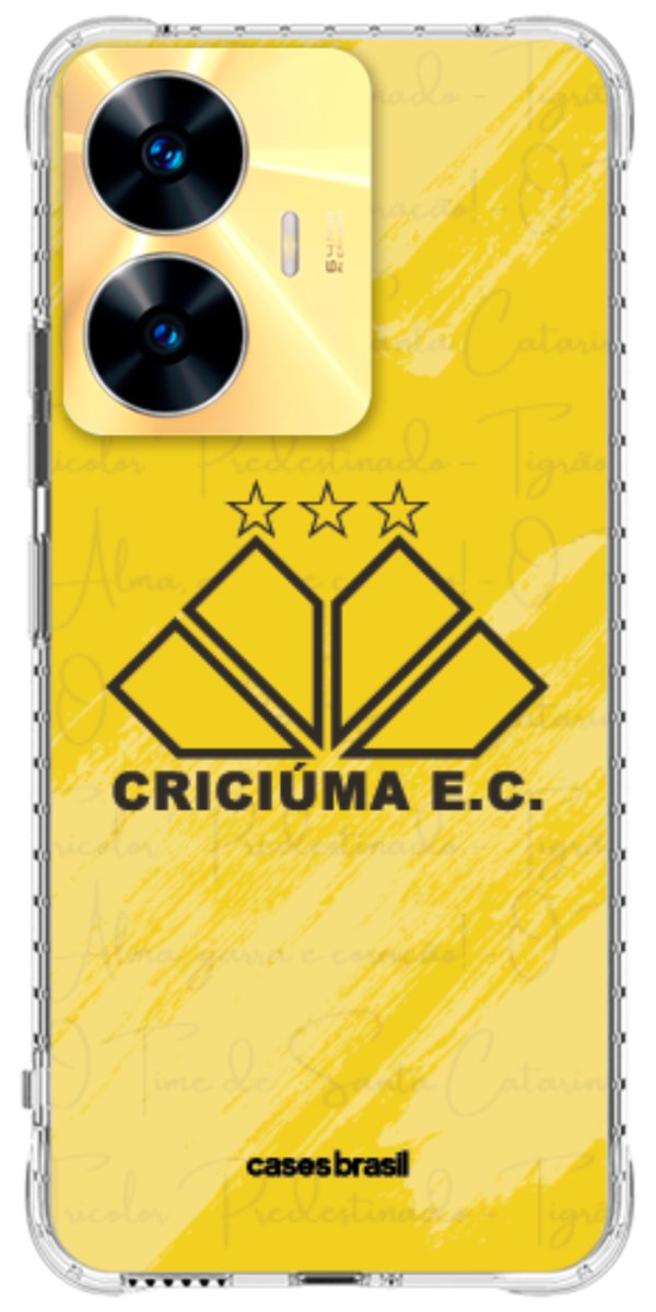 Capinha para Celular Criciúma Estampa Oficial 04