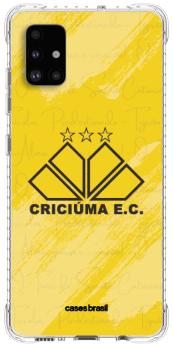 Capinha para Celular Criciúma Estampa Oficial 04