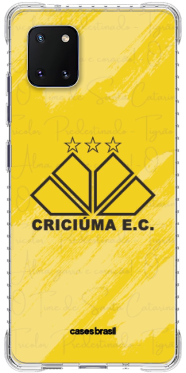 Capinha para Celular Criciúma Estampa Oficial 04
