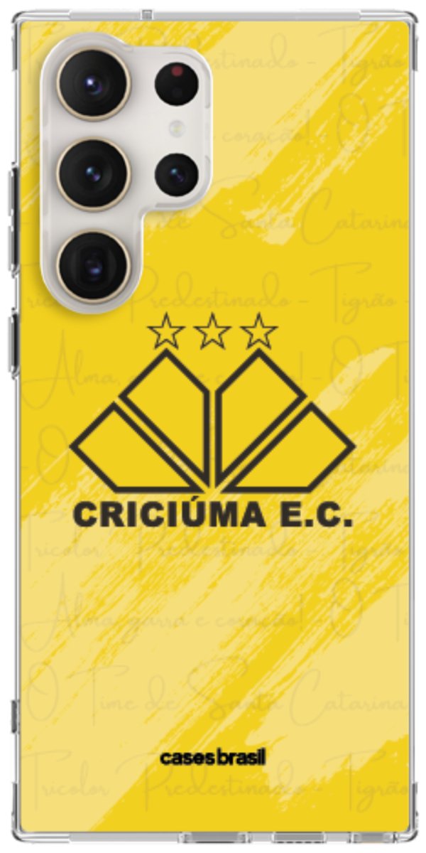 Capinha para Celular Criciúma Estampa Oficial 04