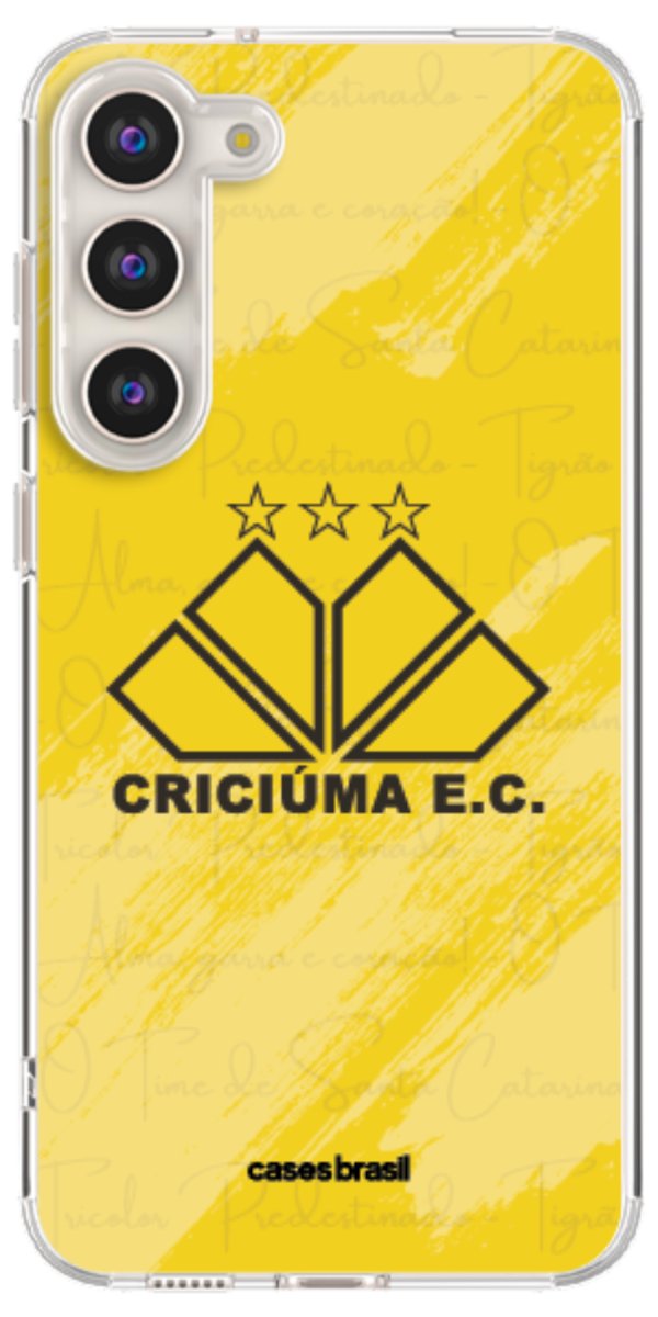 Capinha para Celular Criciúma Estampa Oficial 04