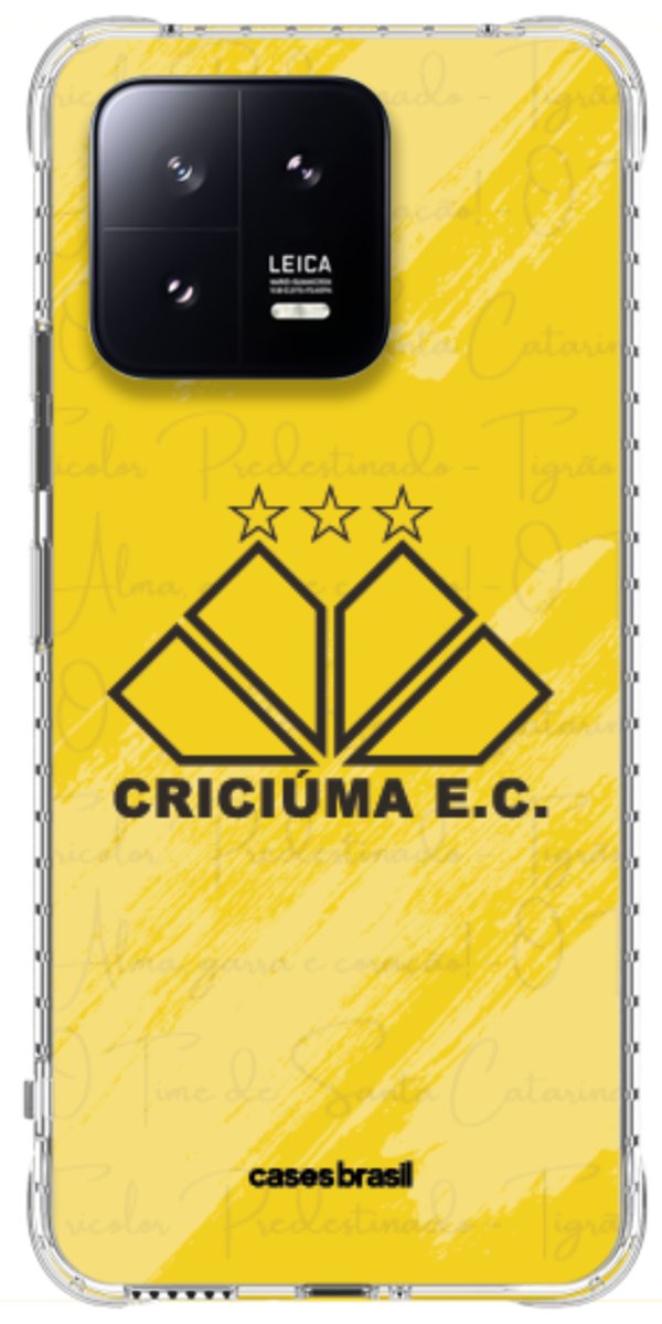 Capinha para Celular Criciúma Estampa Oficial 04