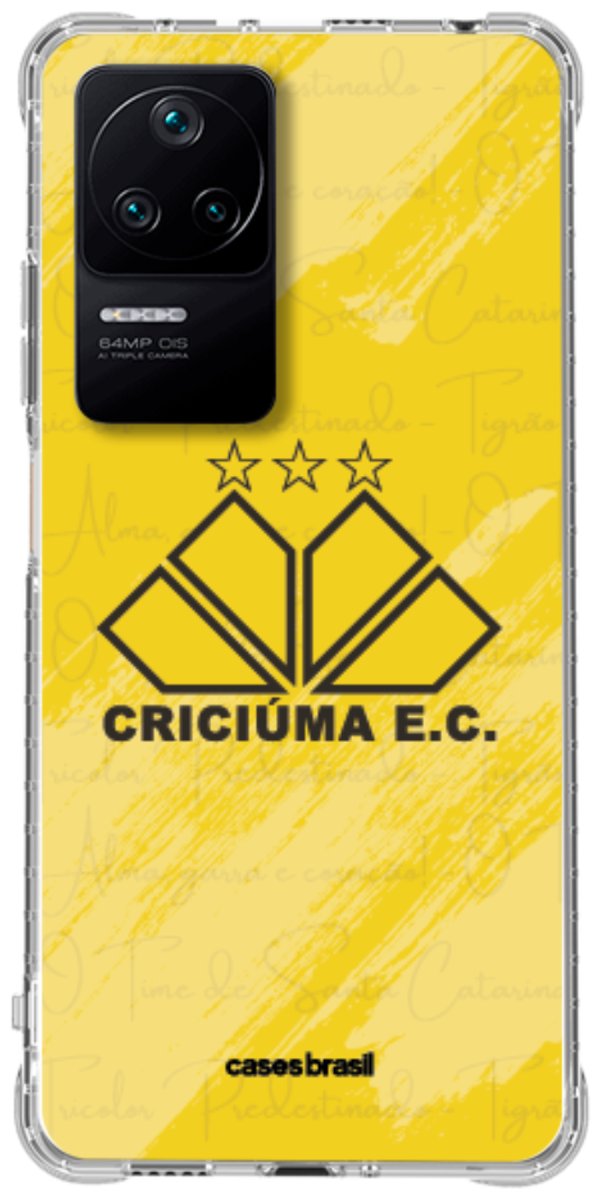 Capinha para Celular Criciúma Estampa Oficial 04