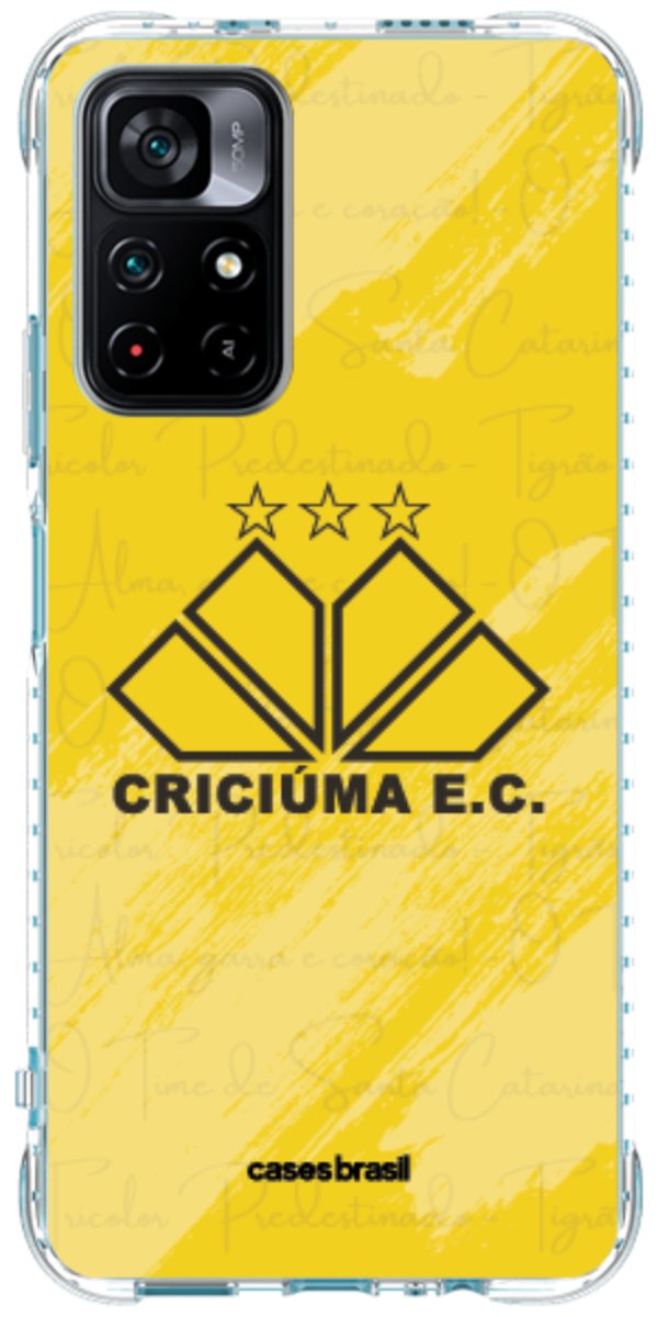 Capinha para Celular Criciúma Estampa Oficial 04