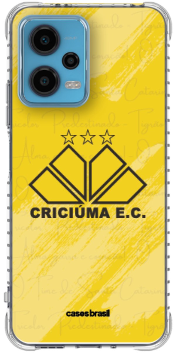 Capinha para Celular Criciúma Estampa Oficial 04
