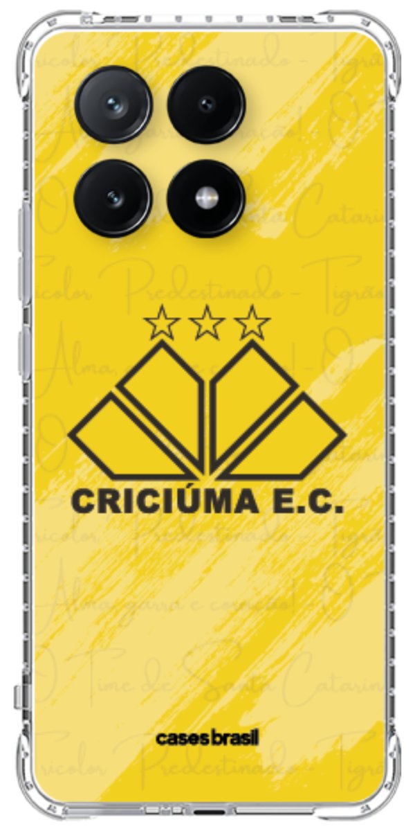 Capinha para Celular Criciúma Estampa Oficial 04