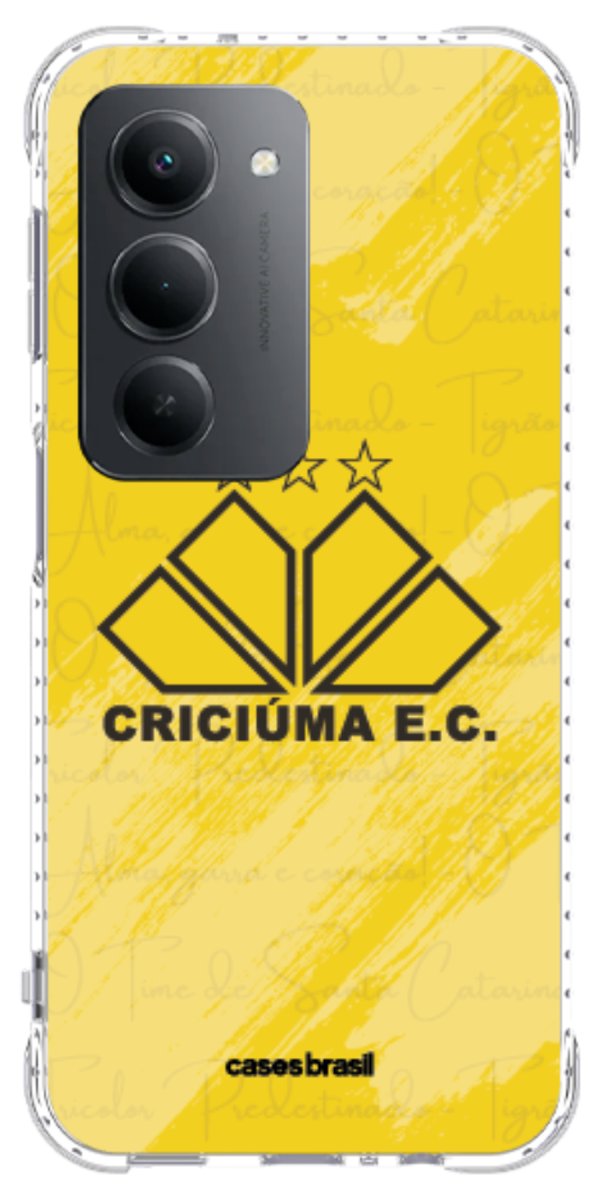 Capinha para Celular Criciúma Estampa Oficial 04