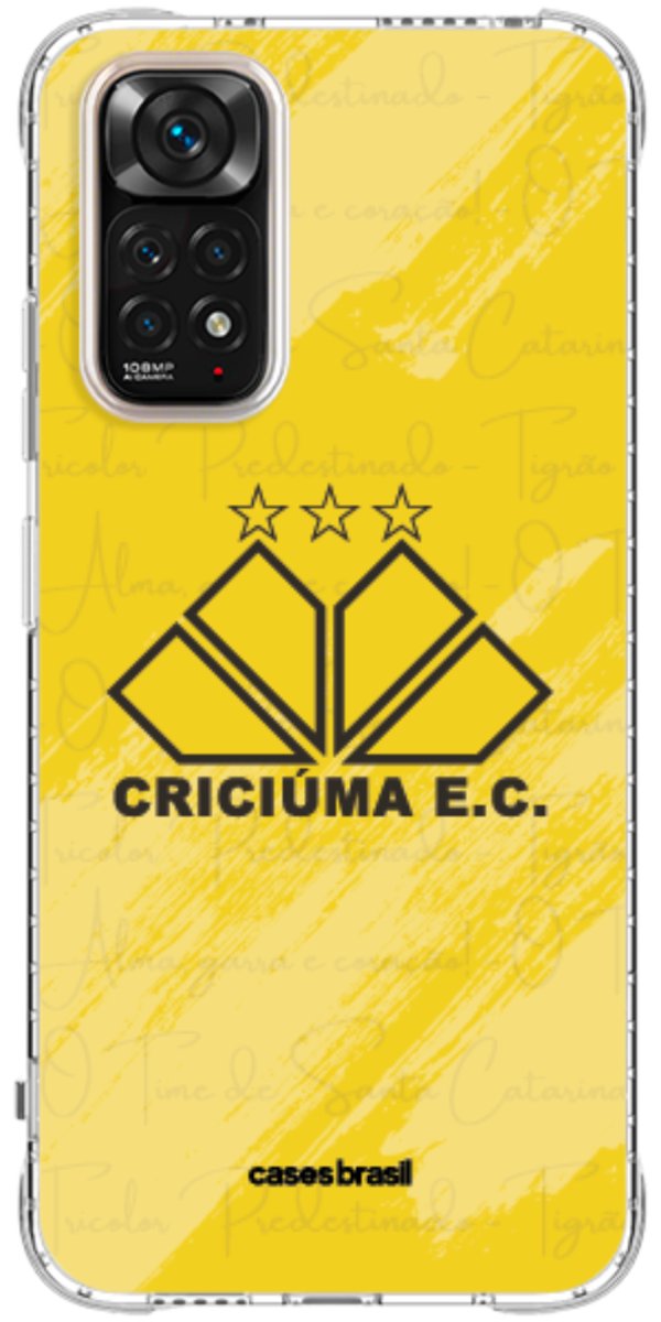 Capinha para Celular Criciúma Estampa Oficial 04