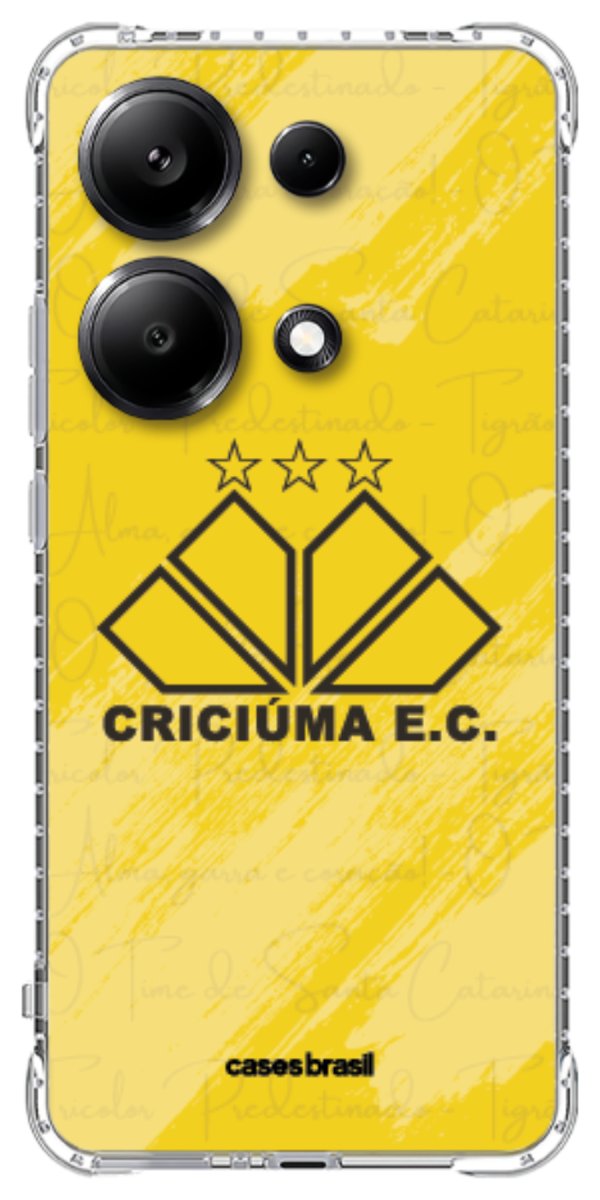 Capinha para Celular Criciúma Estampa Oficial 04
