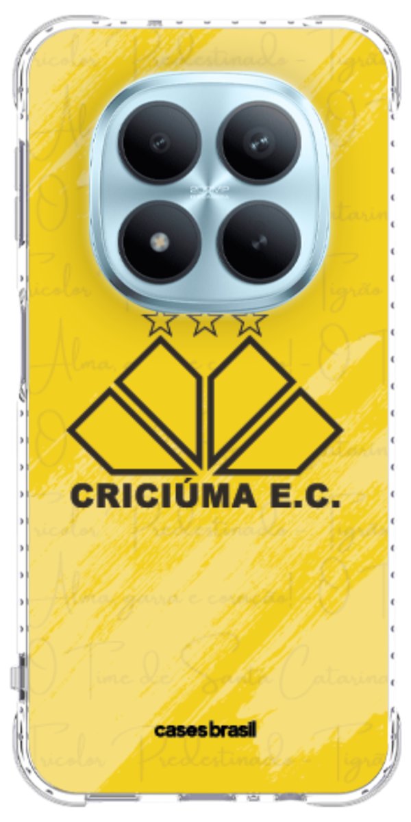 Capinha para Celular Criciúma Estampa Oficial 04
