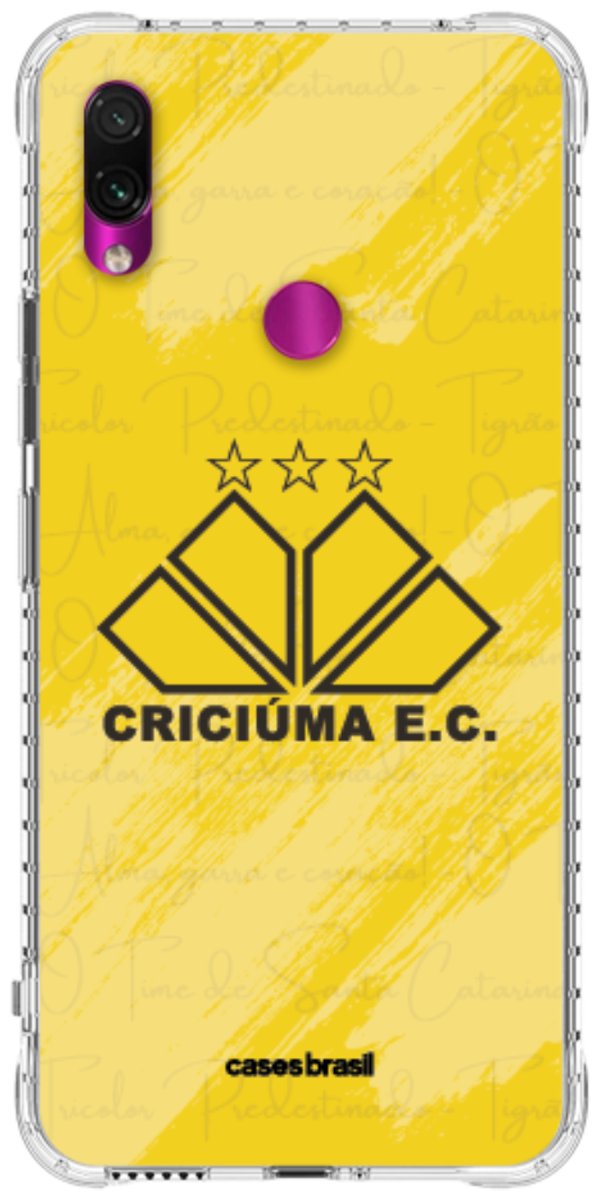 Capinha para Celular Criciúma Estampa Oficial 04
