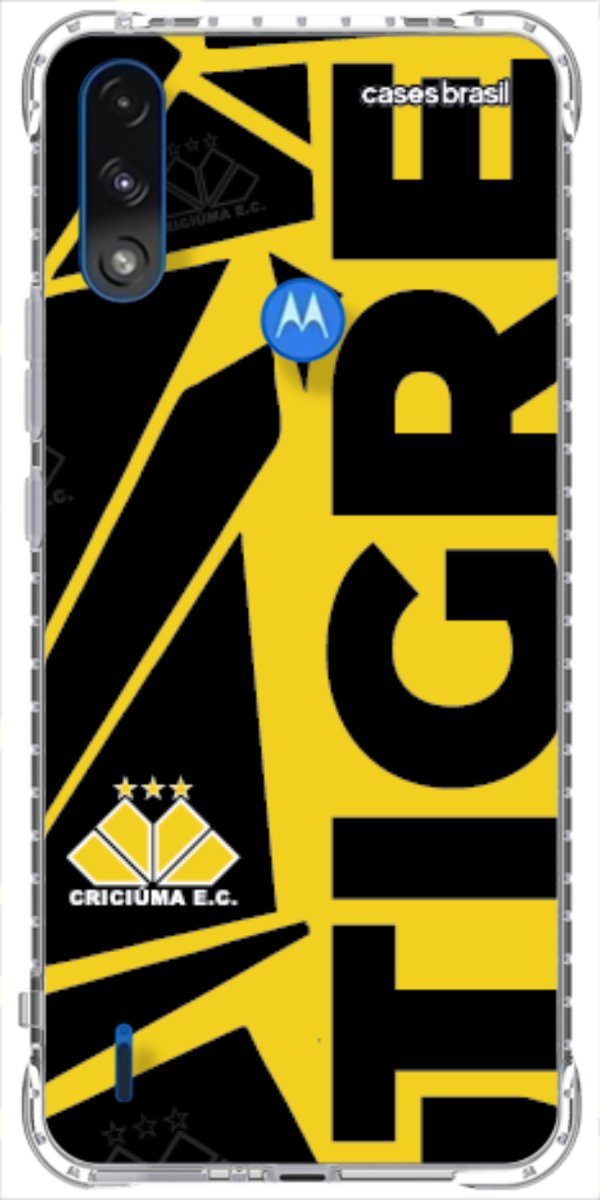 Capinha para Celular Criciúma Estampa Oficial 06