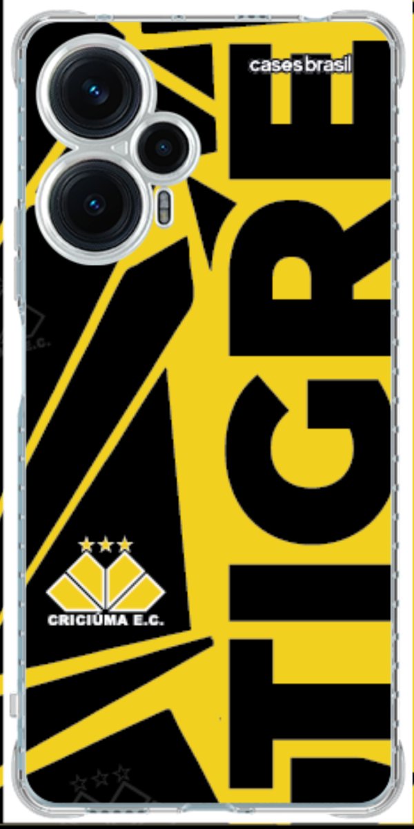 Capinha para Celular Criciúma Estampa Oficial 06