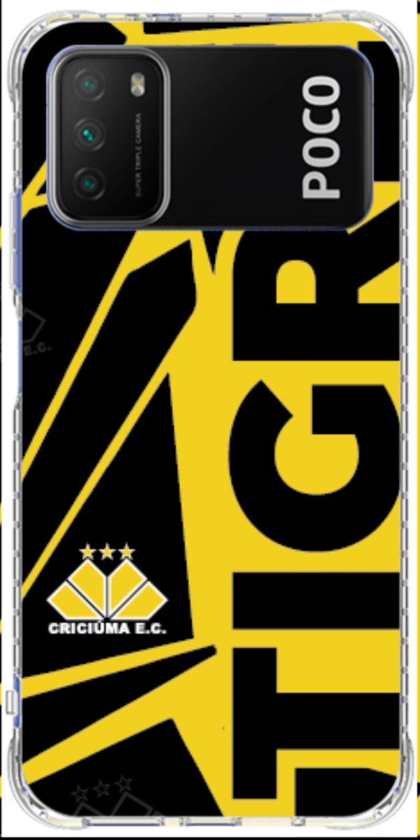 Capinha para Celular Criciúma Estampa Oficial 06