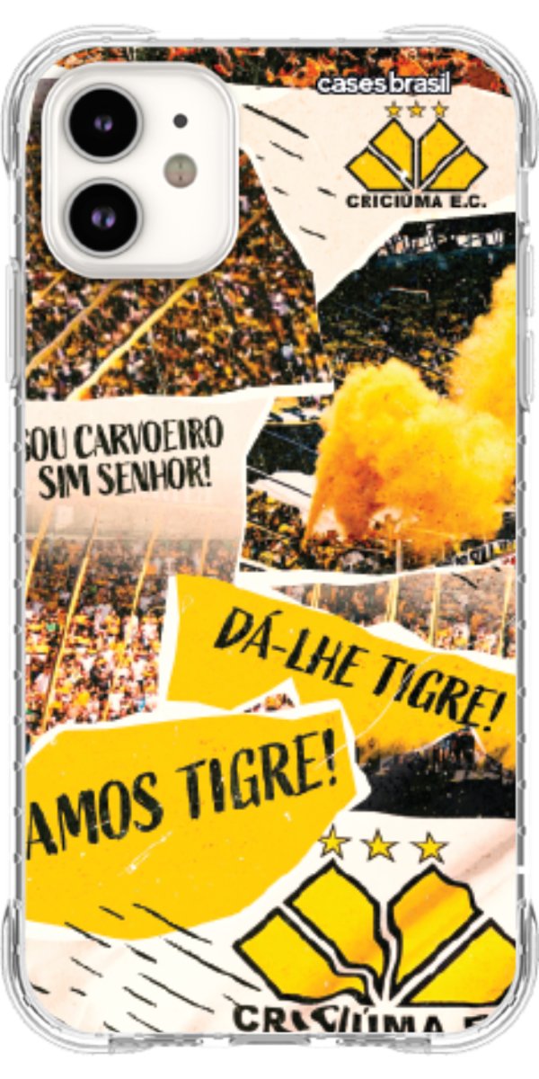 Capinha para Celular Criciúma Estampa Oficial 07