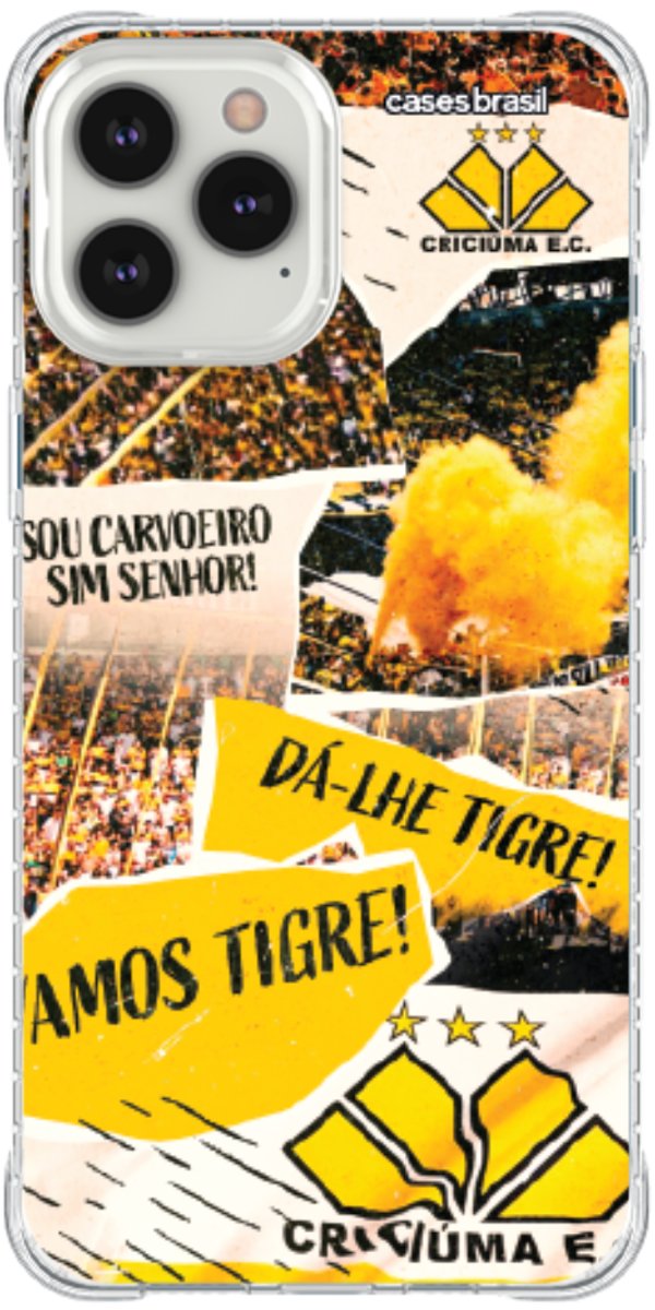 Capinha para Celular Criciúma Estampa Oficial 07