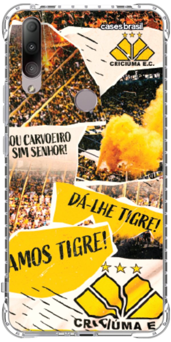 Capinha para Celular Criciúma Estampa Oficial 07