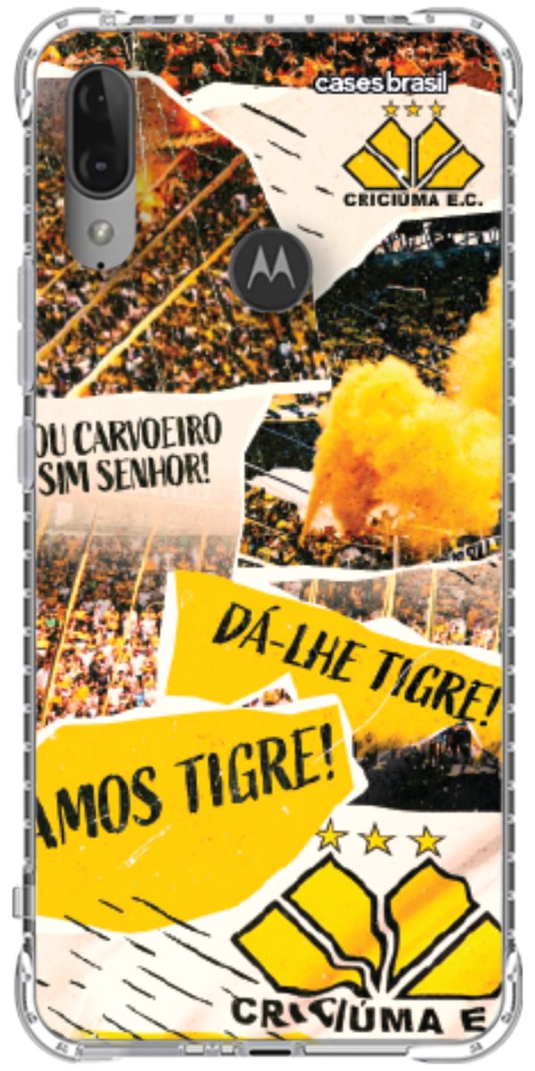 Capinha para Celular Criciúma Estampa Oficial 07