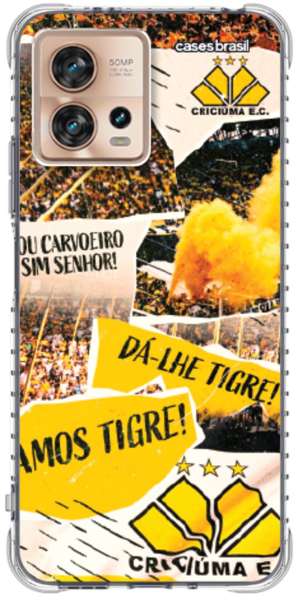 Capinha para Celular Criciúma Estampa Oficial 07