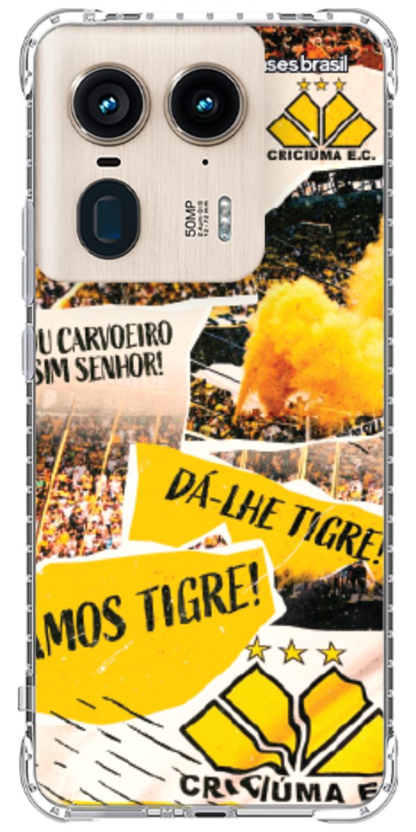 Capinha para Celular Criciúma Estampa Oficial 07