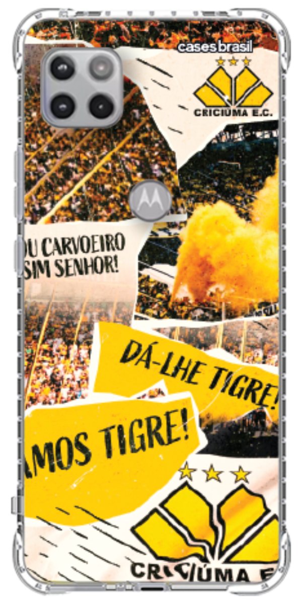 Capinha para Celular Criciúma Estampa Oficial 07