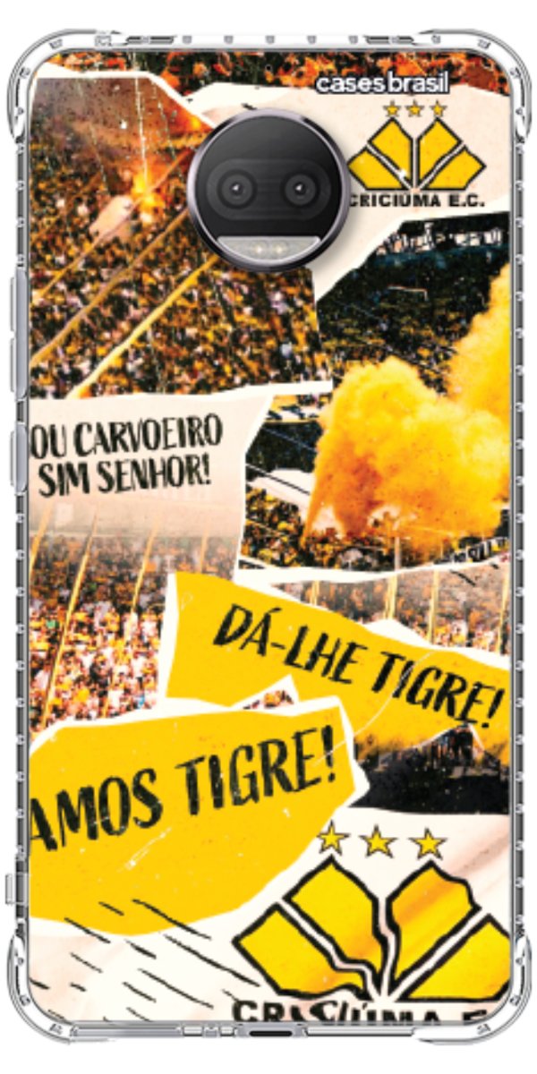 Capinha para Celular Criciúma Estampa Oficial 07