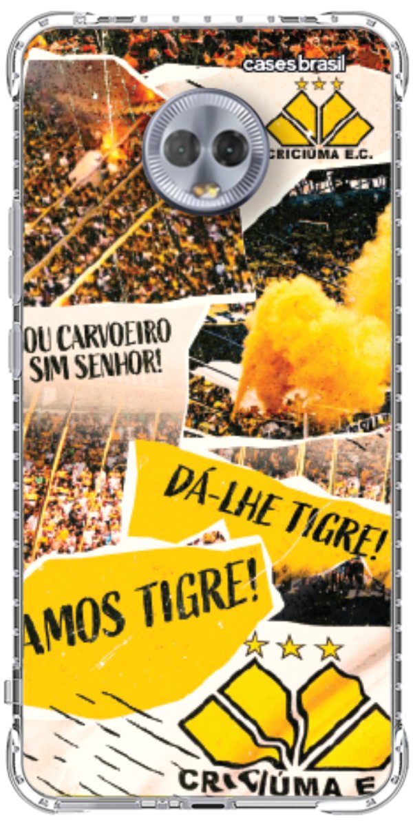 Capinha para Celular Criciúma Estampa Oficial 07