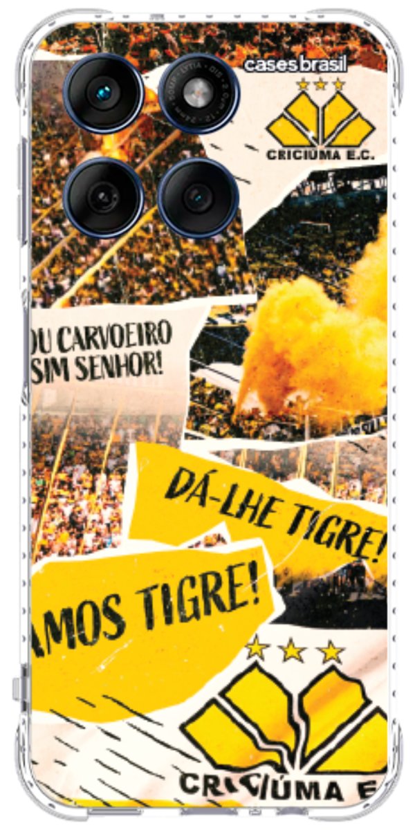 Capinha para Celular Criciúma Estampa Oficial 07