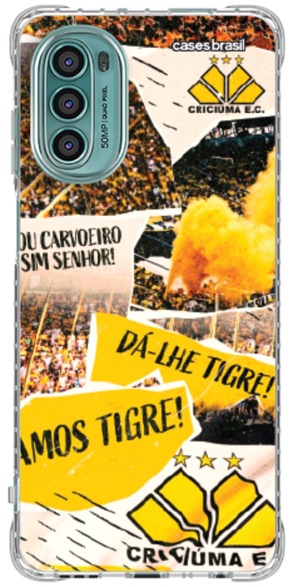 Capinha para Celular Criciúma Estampa Oficial 07
