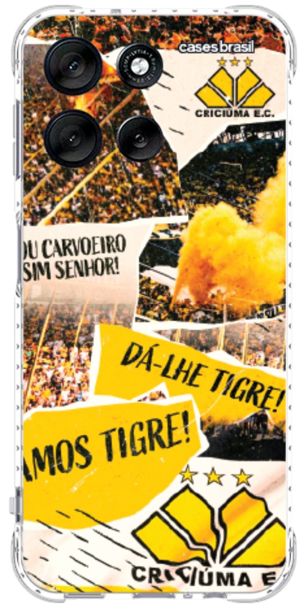 Capinha para Celular Criciúma Estampa Oficial 07