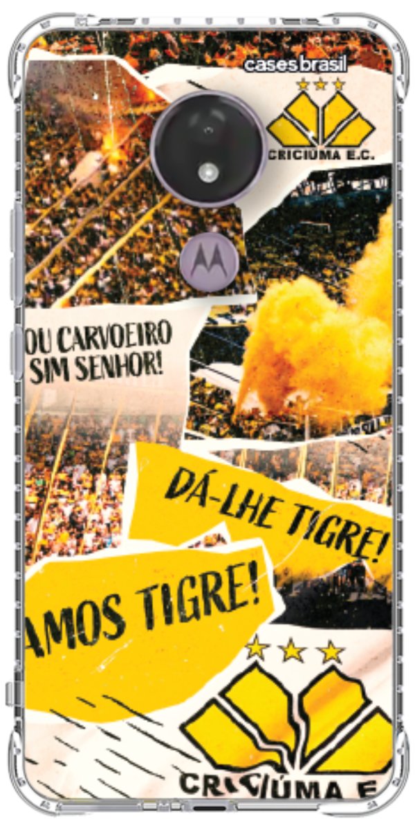 Capinha para Celular Criciúma Estampa Oficial 07
